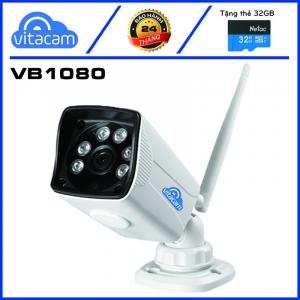 Vitacam VB1080 – Camera IP Ngoài Trời 2.0Mpx 1080P FULL HD – Hỗ Trợ Thẻ Nhớ Ngoài Dễ Dàng.