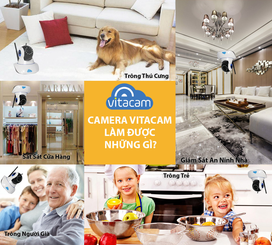 Những tiện ích của Camera Vitacam